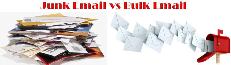 Junk Email vs Bulk Email